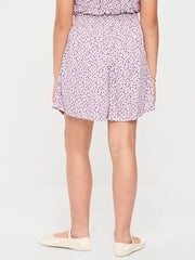 Printed Pull-On Shorts for Girls