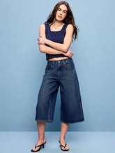 Mid-Rise Baggy Culottes