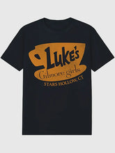 Gilmore Girls Lukes Coffee Logo Graphic T-Shirt for Men