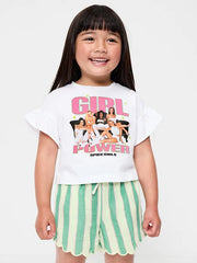 Spice Girls™ Ruffled Graphic T-Shirt for Toddler Girls