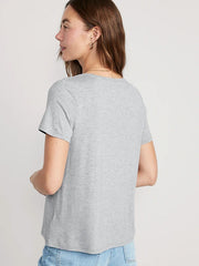 Luxe Slub-Knit T-Shirt