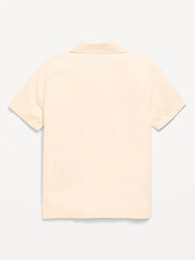 Short-Sleeve Embroidered Shirt for Boys