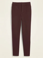 High-Waisted Pixie Straight Pants