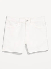 High-Waisted Wow Jean Shorts -- 4-inch inseam