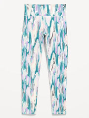 High-Waisted Power-Soft 7/8 Leggings for Girls