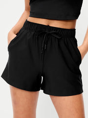 High-Waisted PowerSoft Shorts -- 3.5-inch inseam