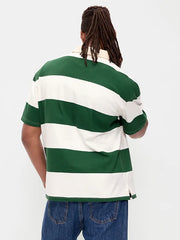 Striped Rugby Polo