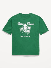 Oversized Short-Sleeve Graphic T-Shirt for Boys