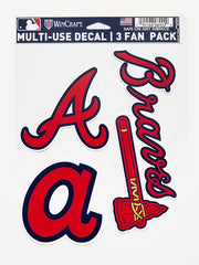 WinCraft® Chicago Cubs 3-Pack Multi-Use Decals