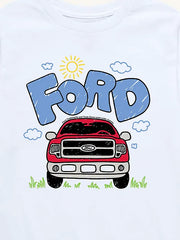 Ford F150 Doodle Short Sleeve Tee For Toddler