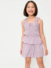Printed Pull-On Shorts for Girls
