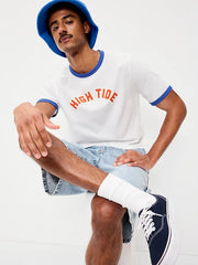 Graphic Ringer T-Shirt