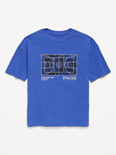 Oversized Short-Sleeve Graphic T-Shirt for Boys