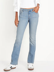 Mid-Rise Wow Boot-Cut Jeans