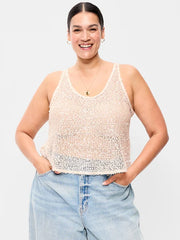 Sequin Tank Top