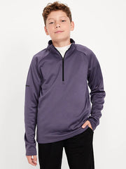 Go-Dry Quarter-Zip Soccer Pullover for Boys