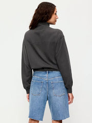 SoComfy Funnel-Neck Sweatshirt