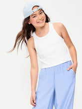 2-In-1 Ribbed Tank Top for Girls