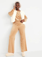 Velour Lounge Top
