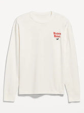 Heavyweight Crew-Neck Graphic Cropped T-Shirt
