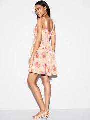 The Occasion by Old Navy Fit & Flare Taffeta Mini Dress