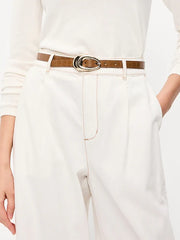 Sculptural Buckle Belt