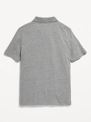 School Uniform Jersey Polo Shirt for Boys