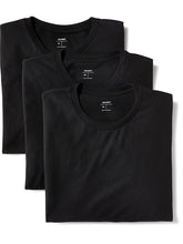 Go-Dry Crew-Neck T-Shirts 3-Pack