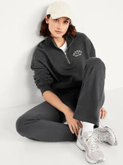 High-Waisted Fleece-Lined Flared Leggings