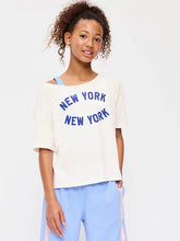 Off-Shoulder Graphic T-Shirt for Girls