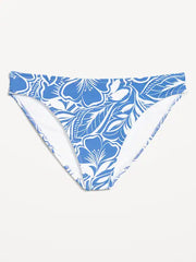 Mid-Rise Bikini Swim Bottoms
