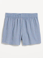 Seersucker Boxer Pajama Shorts