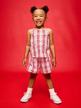 Old Navy x Disney Minnie Mouse Sleeveless Plaid Top & Shorts Set for Toddler Girls