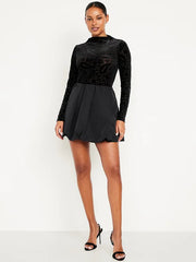 Taffeta Bubble Mini Skirt