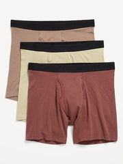 Soft-Washed Boxer Briefs 3-Pack -- 6.25-inch inseam