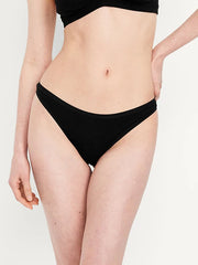 6-Pack Low-Rise Everyday Cotton Thongs