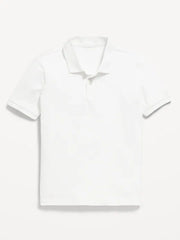 School Uniform Pique Polo Shirt for Boys