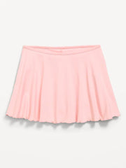 High-Waisted StudioSmooth Ruffled Skort for Girls