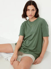 Oversized EveryWear Graphic Tunic T-Shirt