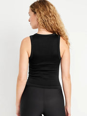 Exhale Seamless Fitted Rib Tank