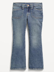 Low-Rise Flare-Leg Jeans for Girls