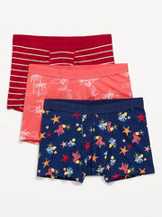 Printed Trunks 3-Pack -- 3-inch inseam