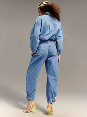 Old Navy x Christopher John Rogers High-Waisted Barrel Jeans