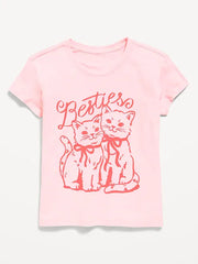 Short-Sleeve Graphic T-Shirt for Girls