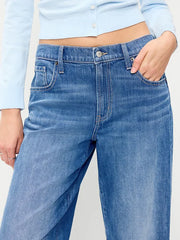 Low-Rise Loose Jeans