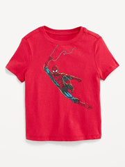 Marvel™ Spider-Man Unisex Graphic T-Shirt for Toddler