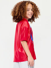 Oversized Graphic Jersey T-Shirt for Boys