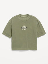 Oversized Short-Sleeve Graphic T-Shirt for Boys