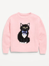 Long-Sleeve Pullover Sweater for Girls