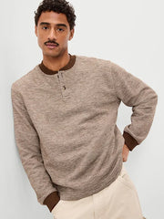 Workwear Fleece Henley T-Shirt